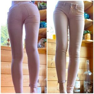 Women's Pink Skinny Pants